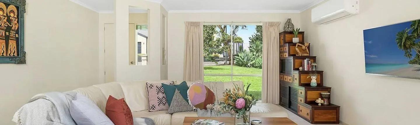 SIL house in Waurn Ponds showing the living room