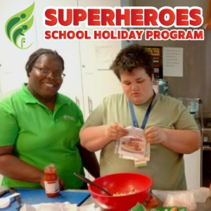 Disability School Holiday Program Cooking 